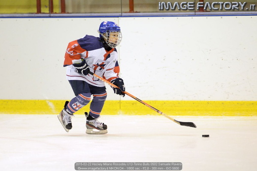 2015-02-22 Hockey Milano Rossoblu U12-Torino Bulls 0502 Samuele Ravera